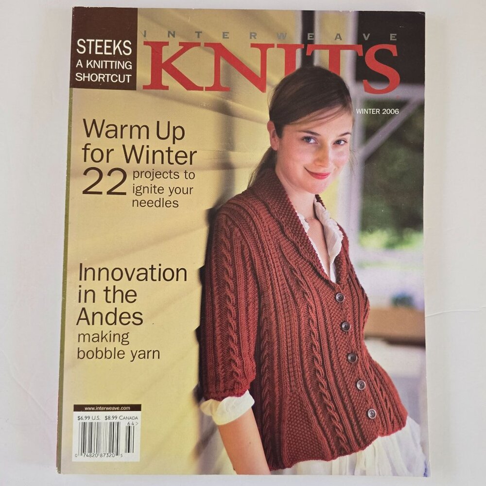 Interweave Knits Magazine Winter 2006 Warm Projects & Yarn Ideas